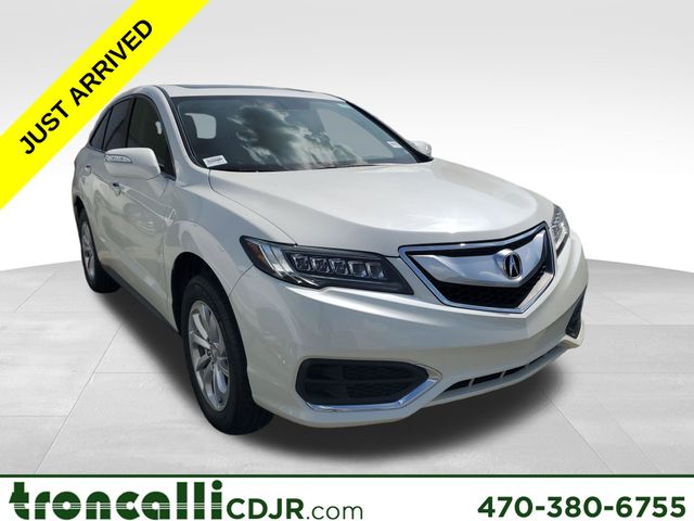 White Diamond 2016 Acura RDX FWD with Technology Package SUV / Crossover Front-Wheel Drive 6-Speed Automatic