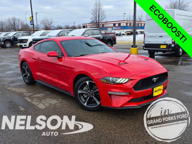 Race Red 2022 Ford Mustang EcoBoost Fastback RWD Coupe Rear-Wheel Drive Automatic
