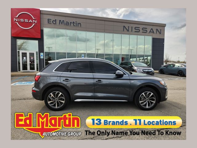 Gray 2022 Audi Q5 quattro Premium Plus S Line 45 TFSI SUV / Crossover All-Wheel Drive 7-Speed Automatic