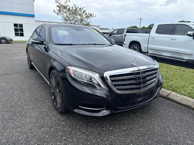 Black 2016 Mercedes-Benz S-Class Sedan Rear-Wheel Drive 7-Speed Automatic