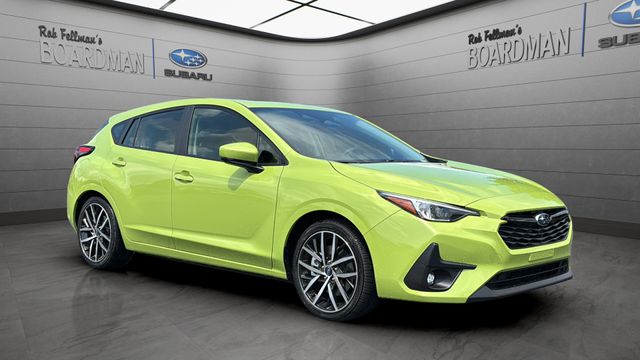 Yellow 2026 Subaru Impreza Wagon All-Wheel Drive Continuously Variable Transmission