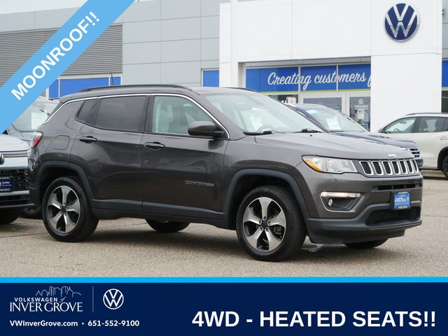 Gray (Granite Crystal Metallic Clearcoat) 2017 Jeep Compass SUV / Crossover Four-Wheel Drive 9-Speed Automatic