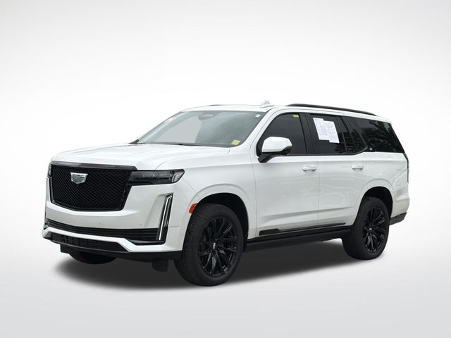 Crystal White 2024 Cadillac Escalade SUV / Crossover Four-Wheel Drive Automatic