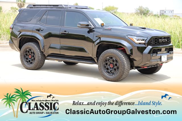 2025 Toyota 4Runner i-FORCE MAX Hybrid TRD Pro Black at Gullo Toyota