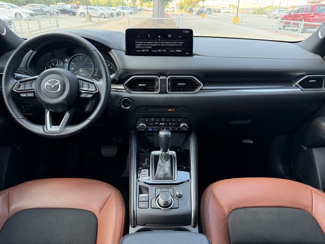 2025 Mazda CX-5 2.5 Carbon Turbo White at Joe Myers Mazda Kia
