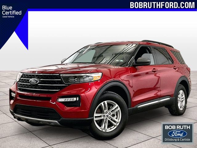 2023 Ford Explorer XLT Red at South Hills CDJR