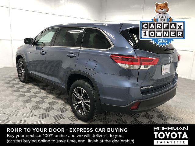 2019 Toyota Highlander Hybrid LE 4