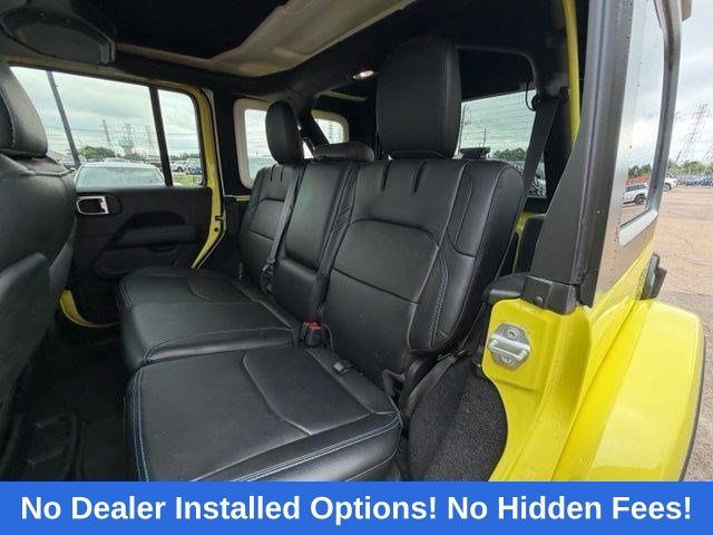 2023 Jeep Wrangler Rubicon 4xe Yellow at DeMontrond Gulf Freeway