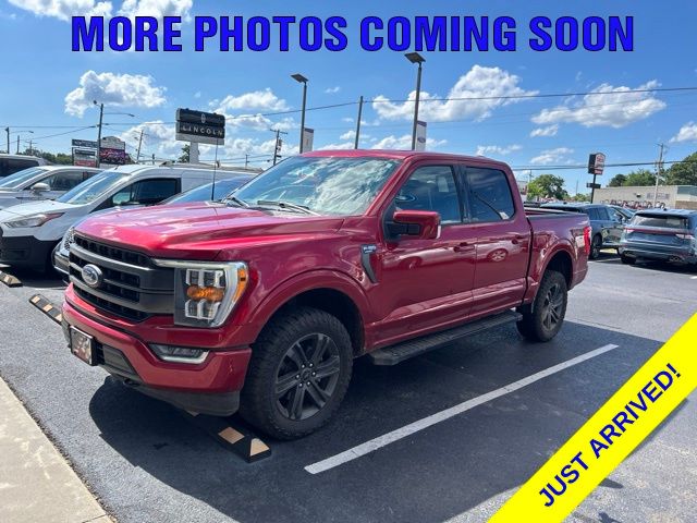 Red Metallic 2023 Ford F-150 Pickup Truck Four-Wheel Drive Automatic