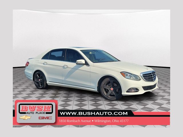 Diamond White Metallic 2014 Mercedes-Benz E-Class Sedan 7-Speed Automatic