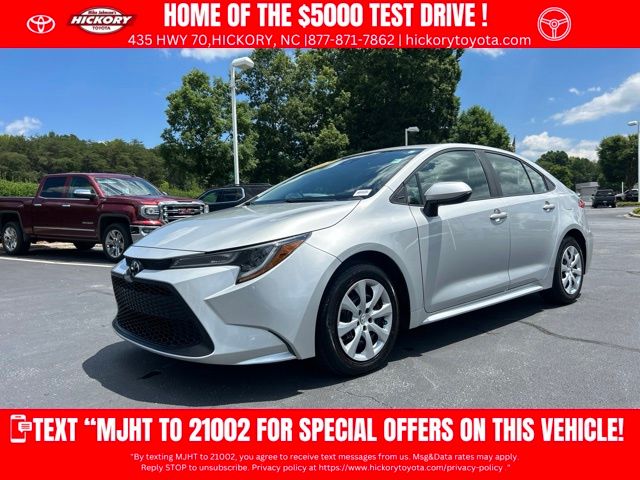Classic Silver Metallic 2022 Toyota Corolla Sedan Front-Wheel Drive Continuously Variable Transmission