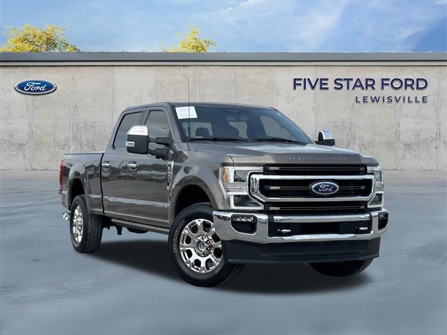 Stone Gray Metallic 2021 Ford F-250 Super Duty King Ranch Crew Cab 4WD Pickup Truck Four-Wheel Drive Automatic
