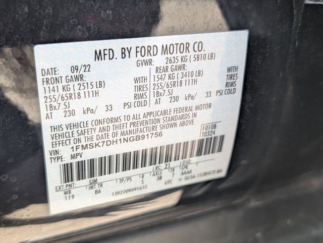 2022 Ford Explorer XLT Black at Community Kia