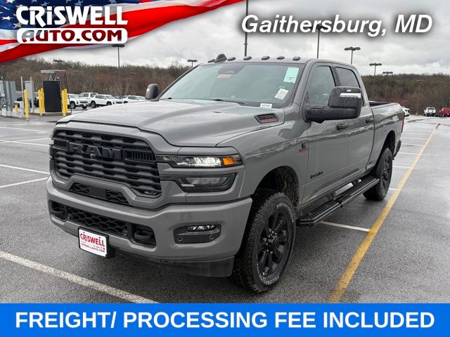 Gray Clearcoat 2026 RAM 2500 Pickup Truck Four-Wheel Drive 8-Speed Automatic