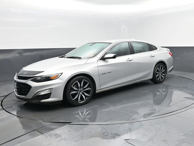 Silver Ice Metallic 2020 Chevrolet Malibu Sedan Front-Wheel Drive Continuously Variable Transmission
