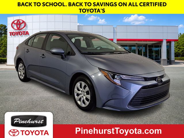 Gray 2025 Toyota Corolla Sedan Front-Wheel Drive Continuously Variable Transmission