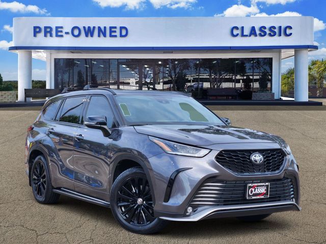 Magnetic Gray Metallic 2023 Toyota Highlander SUV / Crossover Front-Wheel Drive 8-Speed Automatic