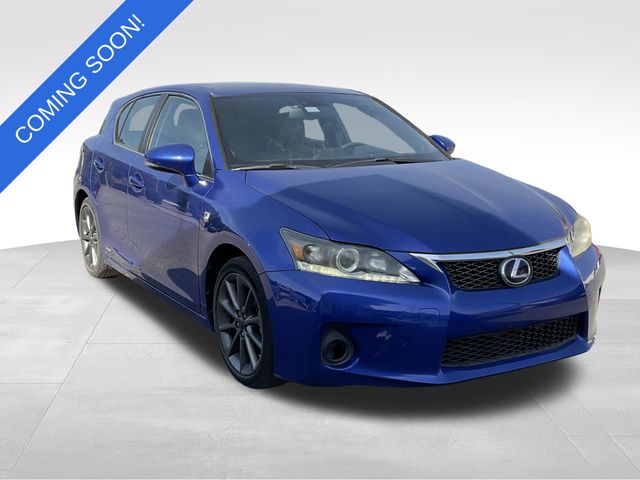 Blue Mica 2012 Lexus CT Hybrid 200h Premium FWD Wagon Front-Wheel Drive Continuously Variable Transmission
