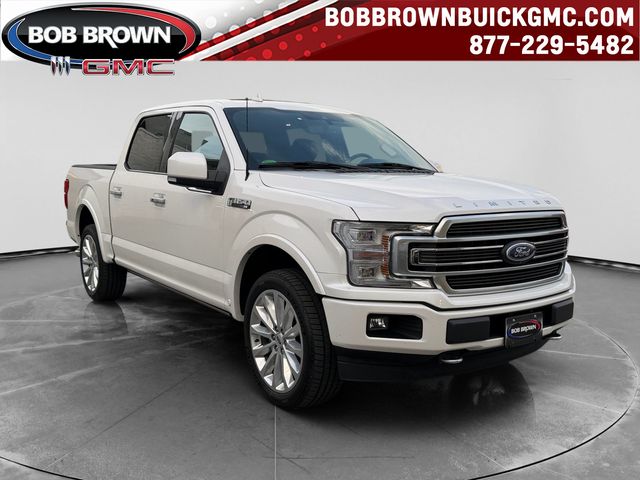 White Platinum Metallic Tri-Coat 2018 Ford F-150 Pickup Truck Four-Wheel Drive Automatic