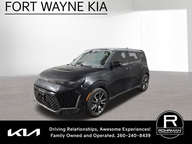 Fusion Black 2024 Kia Soul EX FWD SUV / Crossover Front-Wheel Drive Continuously Variable Transmission