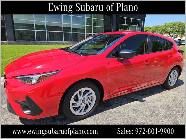 Pure Red 2025 Subaru Impreza AWD Wagon All-Wheel Drive Continuously Variable Transmission