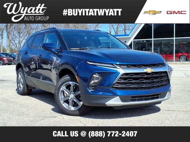 Blue Glow Metallic 2023 Chevrolet Blazer 2LT AWD SUV / Crossover All-Wheel Drive 9-Speed Automatic Overdrive