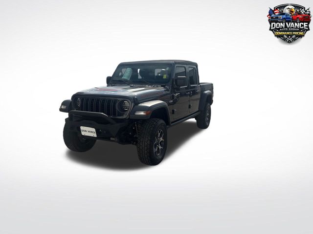 Gray (Granite Crystal Metallic Clearcoat) 2024 Jeep Gladiator Pickup Truck Four-Wheel Drive 8-Speed Automatic