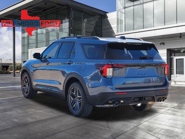 2025 Vapor Blue Metallic Ford Explorer ST 4X4 SUV