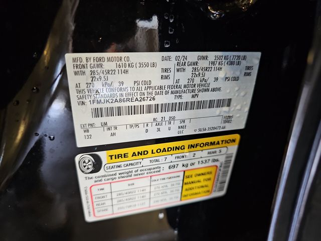 Used 2024 Black Ford Limited image 35