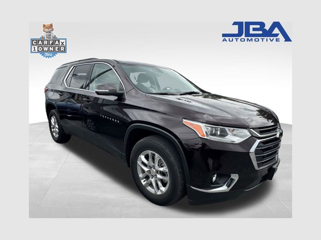 Black Cherry Metallic 2021 Chevrolet Traverse SUV / Crossover Front-Wheel Drive 9-Speed Automatic