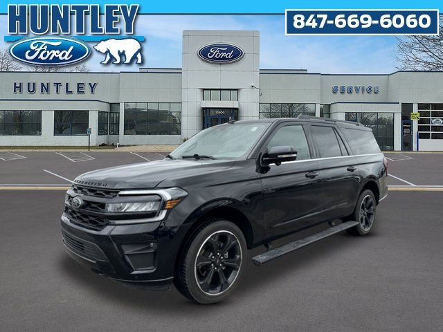 Black Metallic 2023 Ford Expedition MAX Limited 4WD SUV / Crossover Four-Wheel Drive Automatic