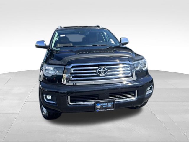 Midnight Black Metallic 2018 Toyota Sequoia Platinum 4WD SUV / Crossover Four-Wheel Drive 6-Speed Automatic