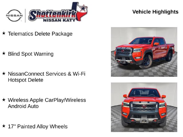 Used 2025 Nissan Frontier Truck
