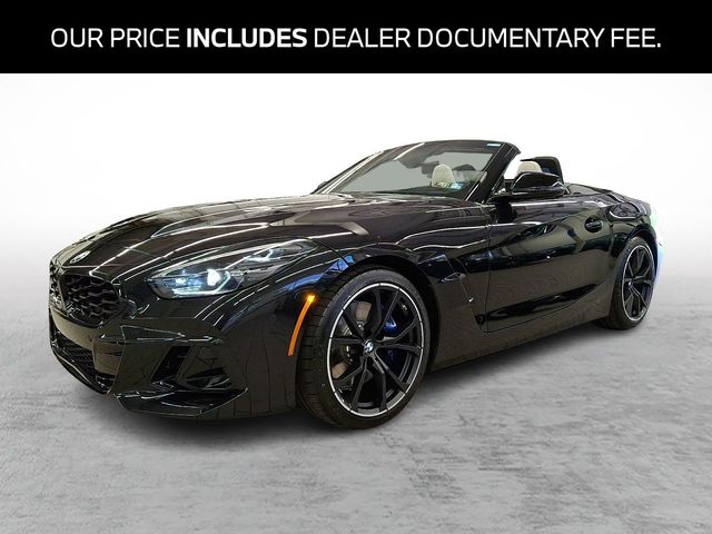 Black Sapphire Metallic 2026 BMW Z4 Convertible Rear-Wheel Drive 8-Speed Automatic