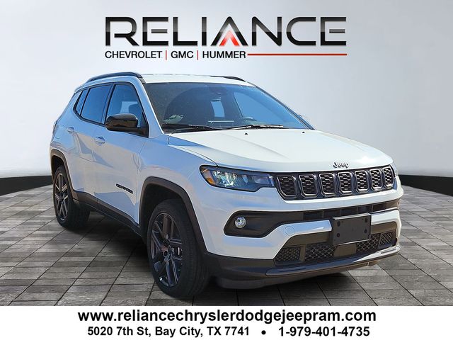 Bright White Clearcoat 2026 Jeep Compass SUV / Crossover Four-Wheel Drive 8-Speed Automatic