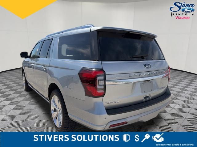 2023 Silver Metallic Ford Expedition Max Platinum 4X4 SUV