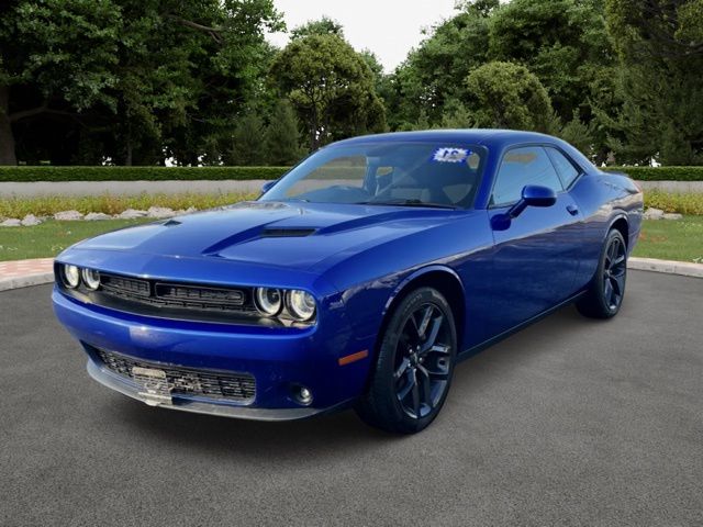Indigo Blue 2021 Dodge Challenger SXT RWD Coupe Rear-Wheel Drive 8-Speed Automatic