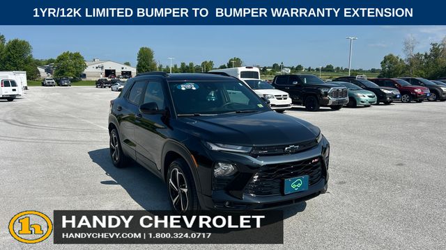 Mosaic Black Metallic 2023 Chevrolet Trailblazer SUV / Crossover Four-Wheel Drive 9-Speed Automatic