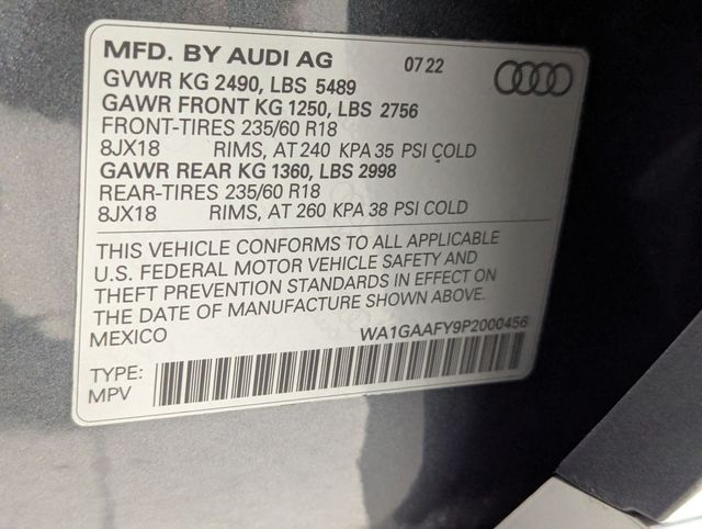 used 2023 Audi Q5 car, priced at $30,481