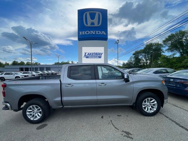 Sterling Gray Metallic 2023 Chevrolet Silverado 1500 Pickup Truck Four-Wheel Drive 8-Speed Automatic