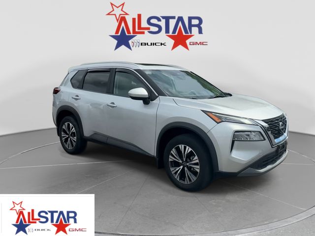 Brilliant Silver Metallic 2023 Nissan Rogue SUV / Crossover Front-Wheel Drive Continuously Variable Transmission
