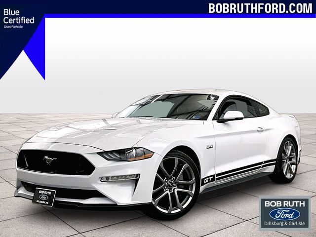 Oxford White 2023 Ford Mustang Coupe Rear-Wheel Drive Automatic