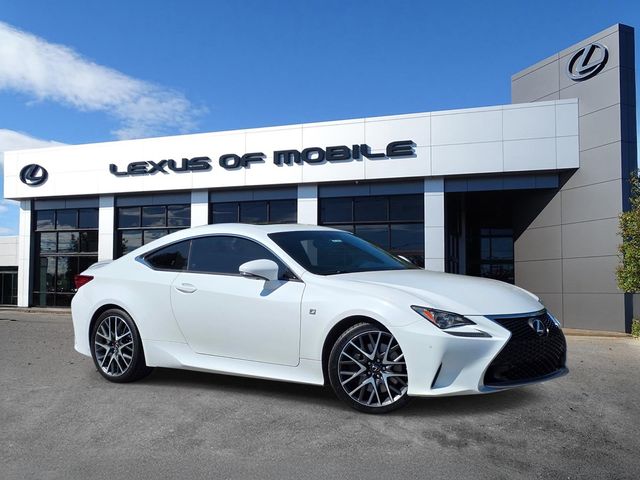 Ultra White 2016 Lexus RC 200t RWD Coupe Rear-Wheel Drive 8-Speed Automatic