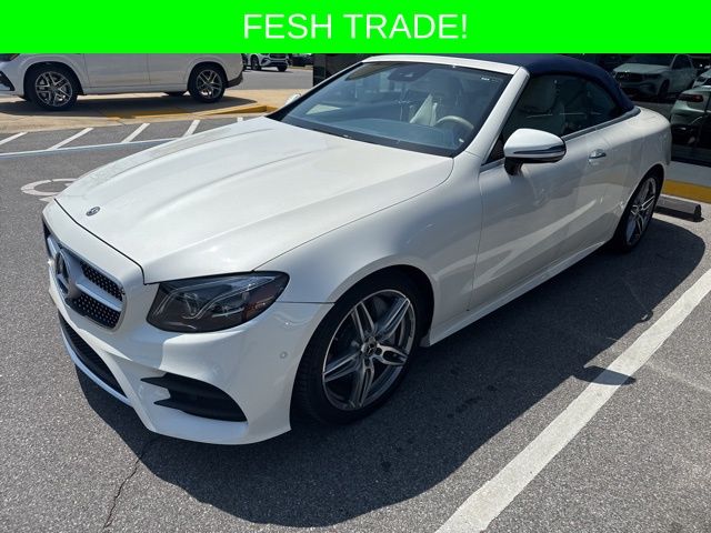 White 2018 Mercedes-Benz E-Class E 400 Cabriolet RWD Convertible Rear-Wheel Drive 9-Speed Automatic