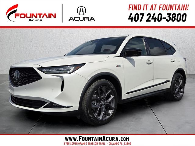 Platinum White Pearl 2024 Acura MDX SUV / Crossover All-Wheel Drive Automatic