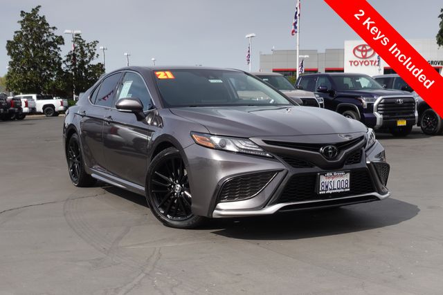 used 2021 Toyota Camry car, priced at $27,500