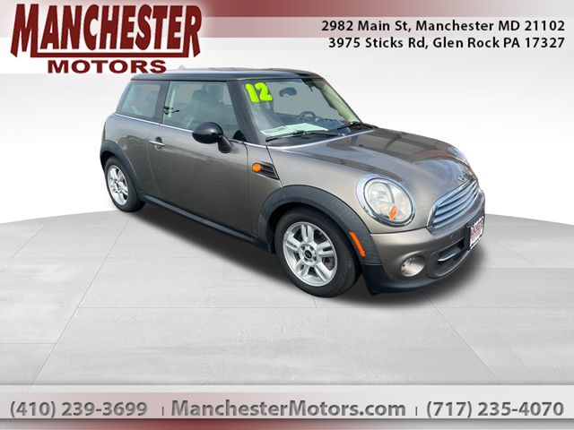 Velvet Silver Metallic 2012 MINI Cooper Hatchback Front-Wheel Drive 6-Speed Automatic