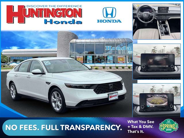 used 2025 Honda Accord car, priced at $24,534