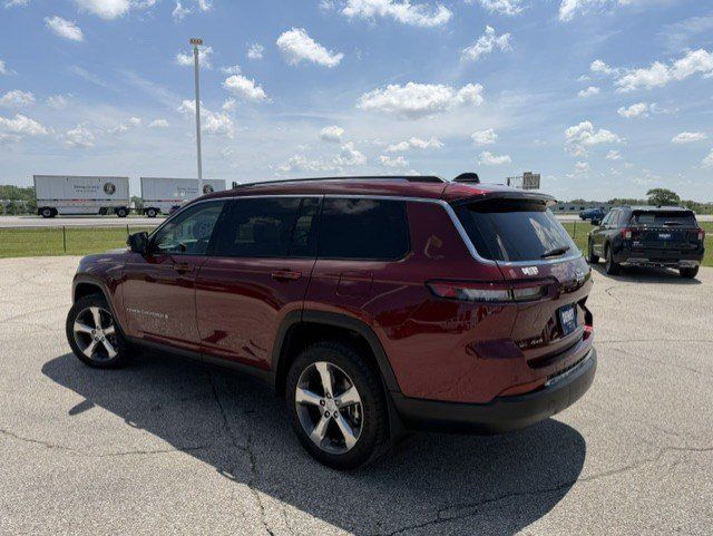 2021 Jeep Grand Cherokee L Limited Red at Texan Dodge Chrysler Jeep Ram