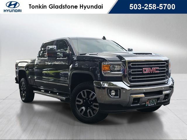 Dark Slate Metallic 2019 GMC Sierra 2500HD Pickup Truck Four-Wheel Drive 6-Speed Automatic